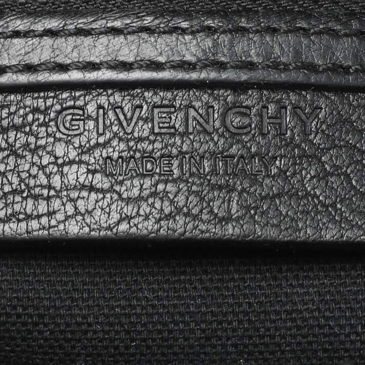 Pre Owned Givenchy Black Leather Mini Antigona Satchel