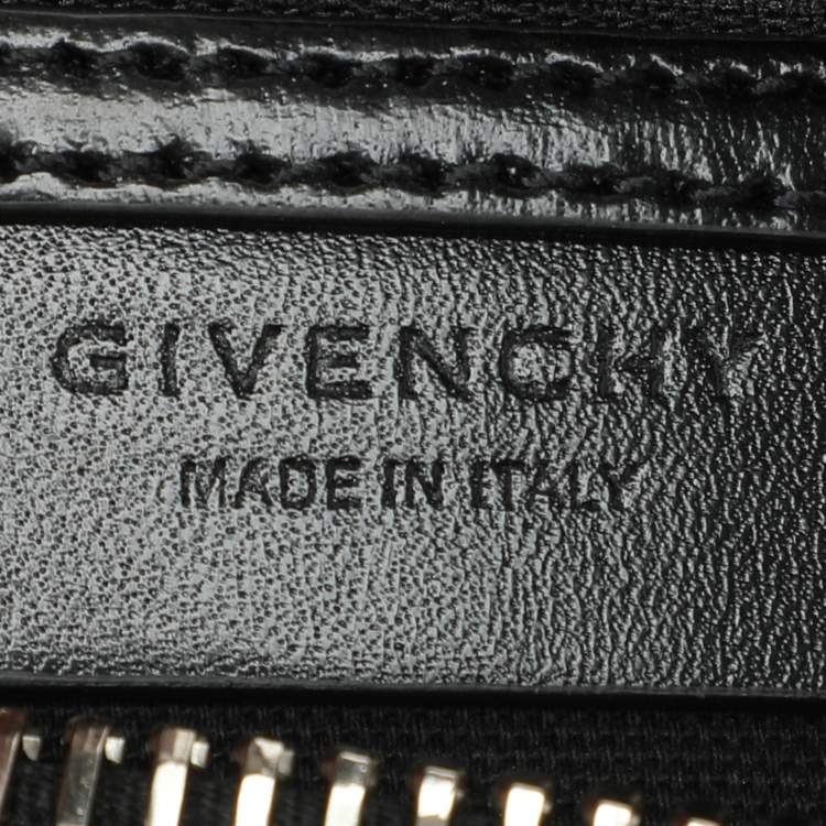 Pre Owned Givenchy Black Leather Mini Antigona Satchel