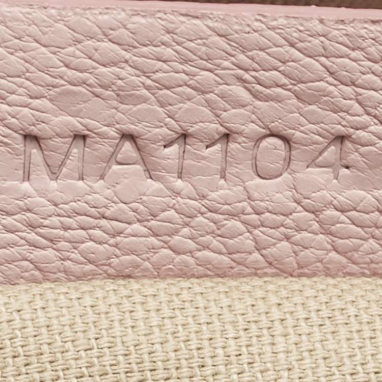 Pre Owned Givenchy Pink Leather Micro Nightingale Satchel