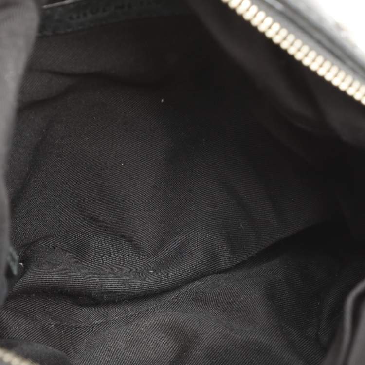 Pre Owned Givenchy Black Leather Satchel