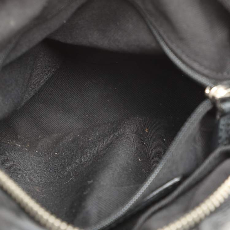 Pre Owned Givenchy Black Leather Satchel