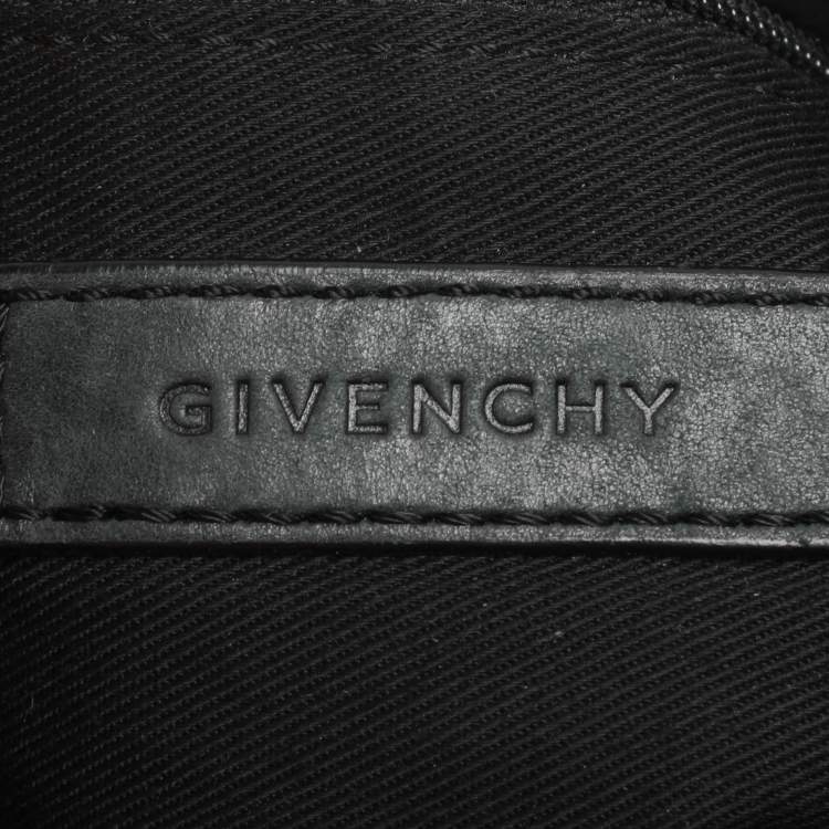 Pre Owned Givenchy Black Leather Satchel