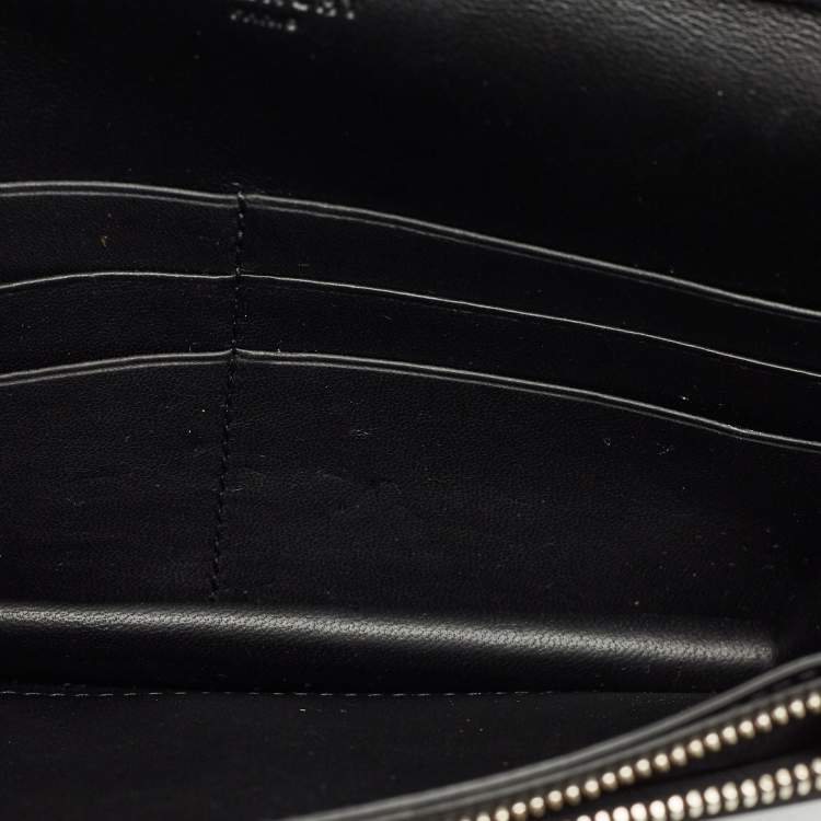Pre Owned Givenchy Black Leather Pandora Wallet On Chain