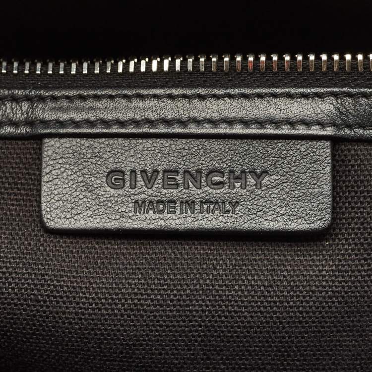 Pre Owned Givenchy Black Leather Medium Antigona Satchel