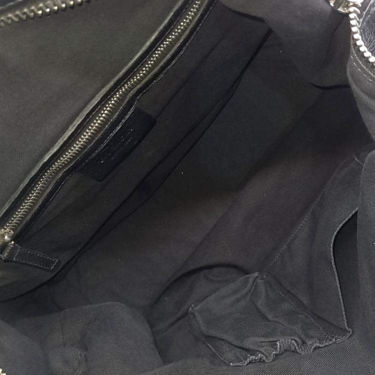Pre Owned Givenchy Black Leather Nightingale Medium