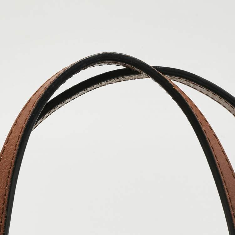 Pre Owned Givenchy Black Leather GV Shopper Tote