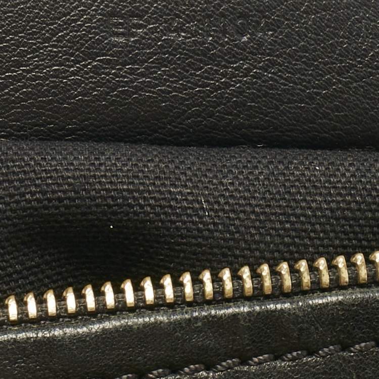 Pre Owned Givenchy Black Distressed Leather Mini Pandora Sugar Crossbody Bag