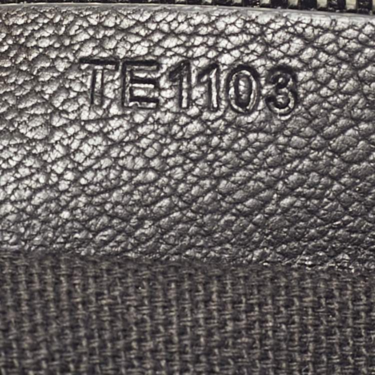 Pre Owned Givenchy Black Leather Antigona Flat Zip Clutch