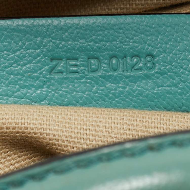 Pre Owned Givenchy Aqua Leather Mini Antigona Satchel