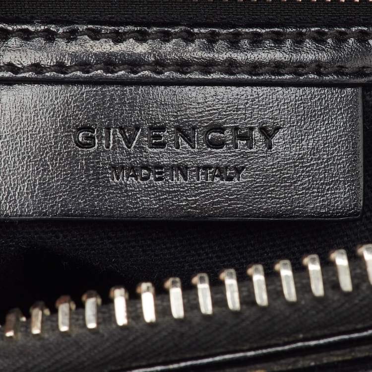 Pre Owned Givenchy Black Leather Mini Antigona Satchel
