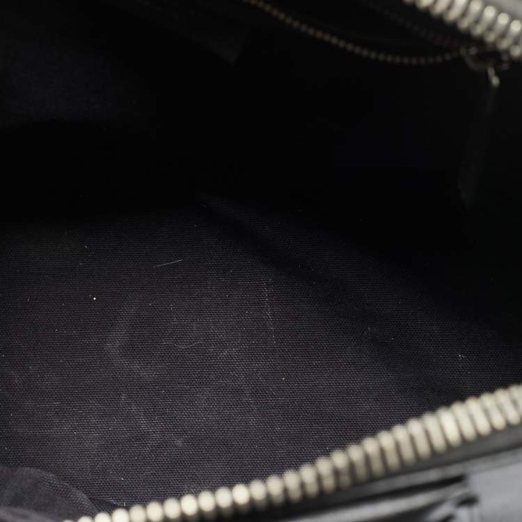 Pre Owned Givenchy Black Leather Medium Antigona Satchel