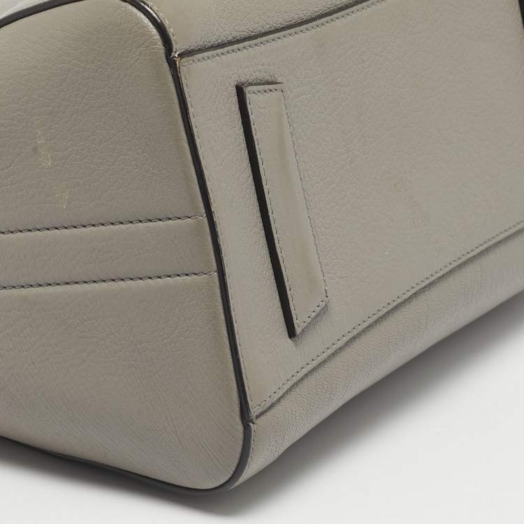 Pre Owned Givenchy Grey Leather Small Antigona Satchel
