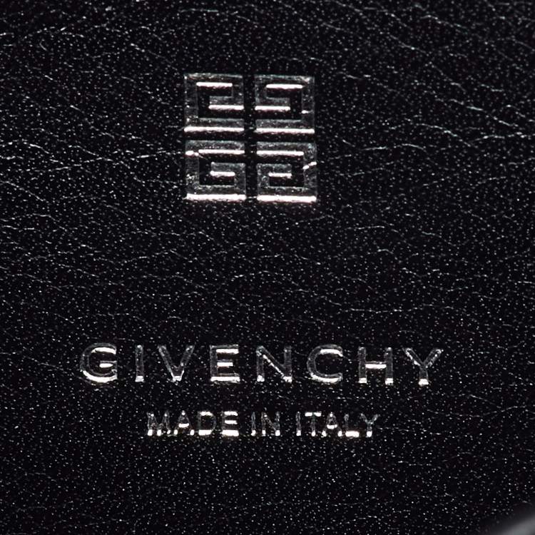 Pre Owned Givenchy Black Quilted Leather 4G Liquid Micro Shoulder Bag