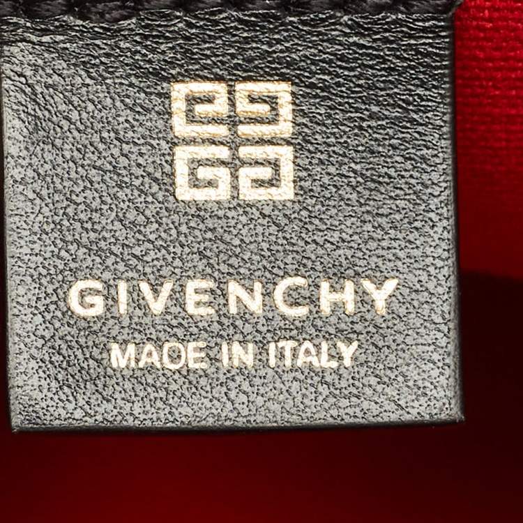 مملوكة مسبقًا Givenchy Black Canvas Mini Vertical G Tote