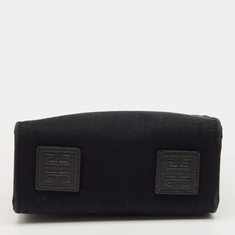 مملوكة مسبقًا Givenchy Black Canvas Mini Vertical G Tote