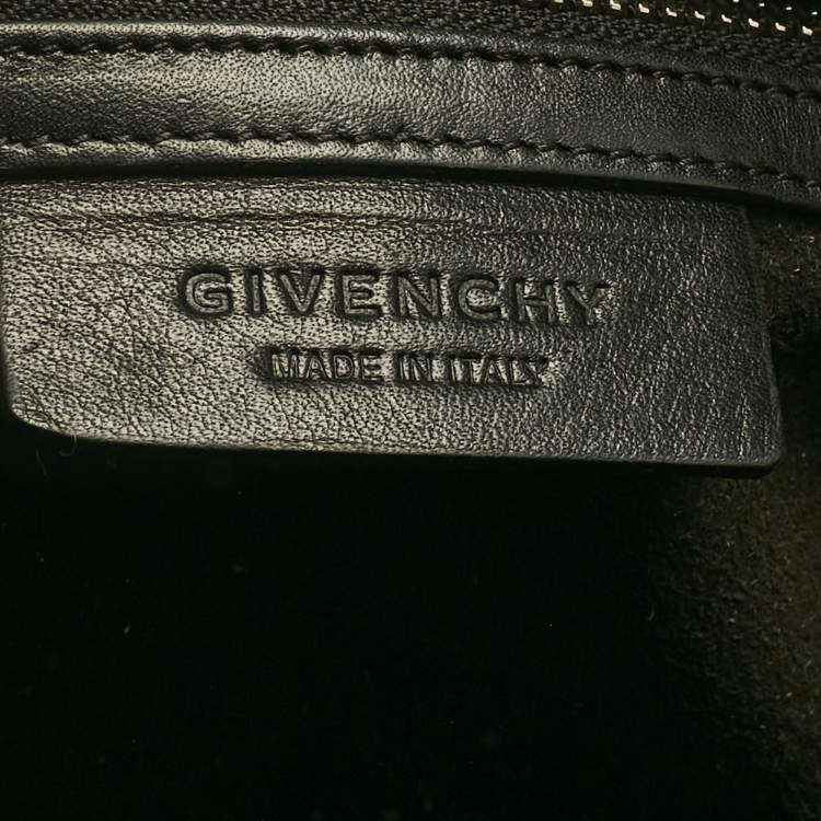 Pre Owned Givenchy Multicolor Coated Canvas and Leather Floral Lucrezia Boston Bag