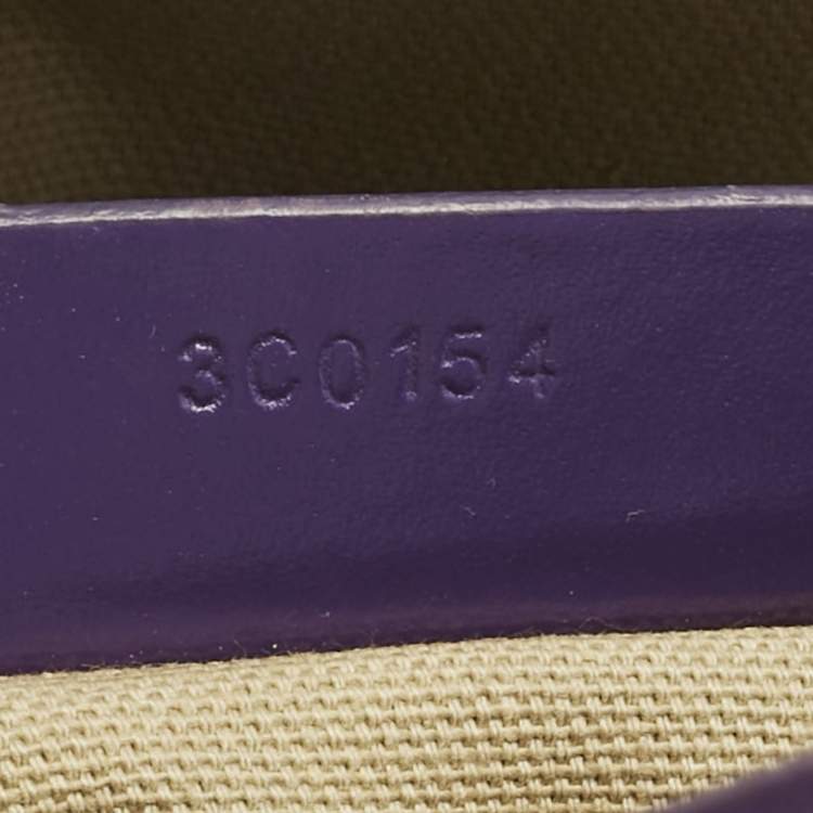 Pre Owned Givenchy Purple Leather Mini Antigona Satchel