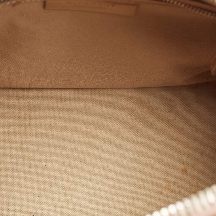 مملوكة مسبقًا Givenchy Antigona Small Beige Patent Leather Satchel