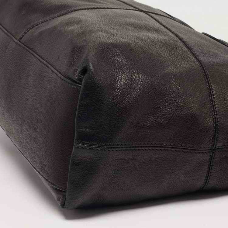 Pre Owned Givenchy Nightingale Embellished Medium Black Leather Bag