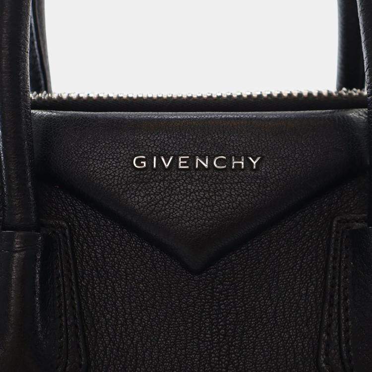 Pre Owned Givenchy Small Black Calfskin Antigona