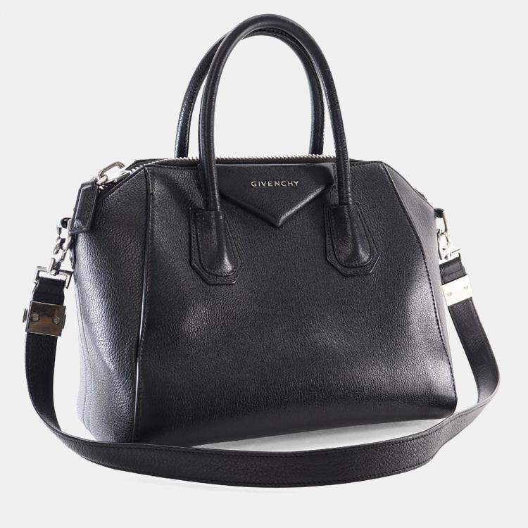 Pre Owned Givenchy Small Black Calfskin Antigona
