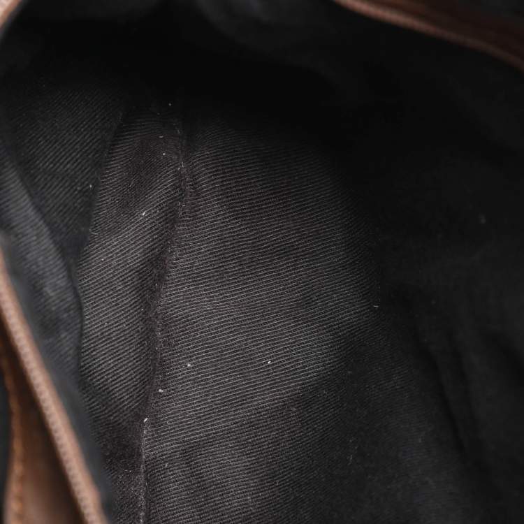 Pre Owned Givenchy Brown Leather Hobo