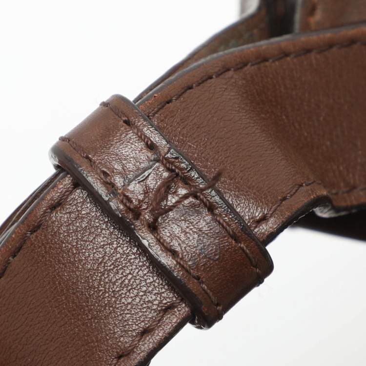 Pre Owned Givenchy Brown Leather Hobo