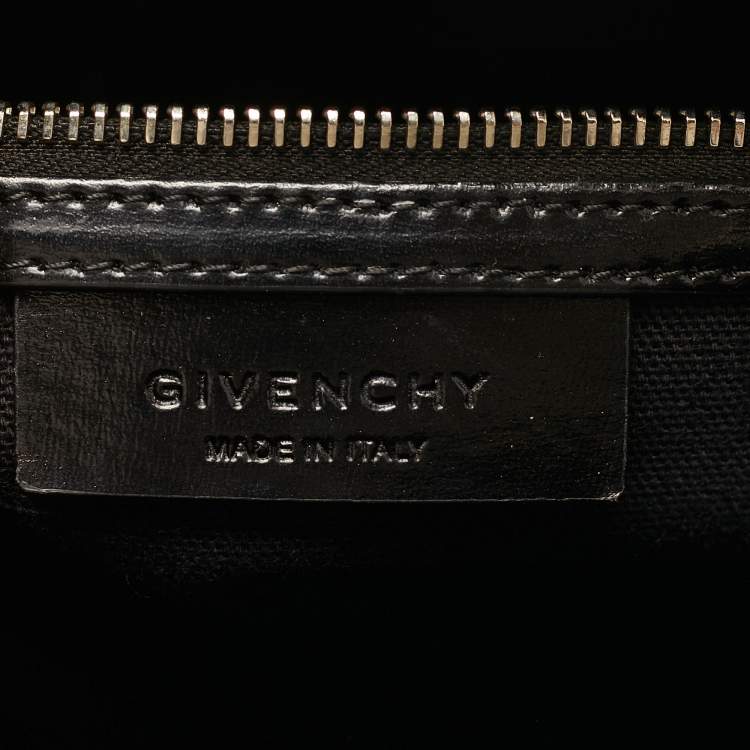 Pre Owned Givenchy Antigona Medium Black Leather Satchel
