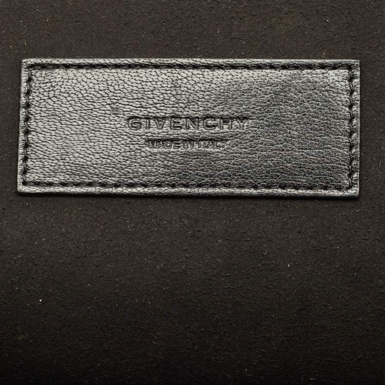 مملوكة مسبقًا Givenchy GV3 Medium Black/Dark Beige Leather and Suede Shoulder Bag