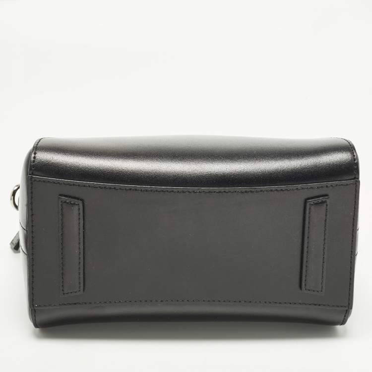 Pre Owned Givenchy Antigona Mini Black Leather Satchel