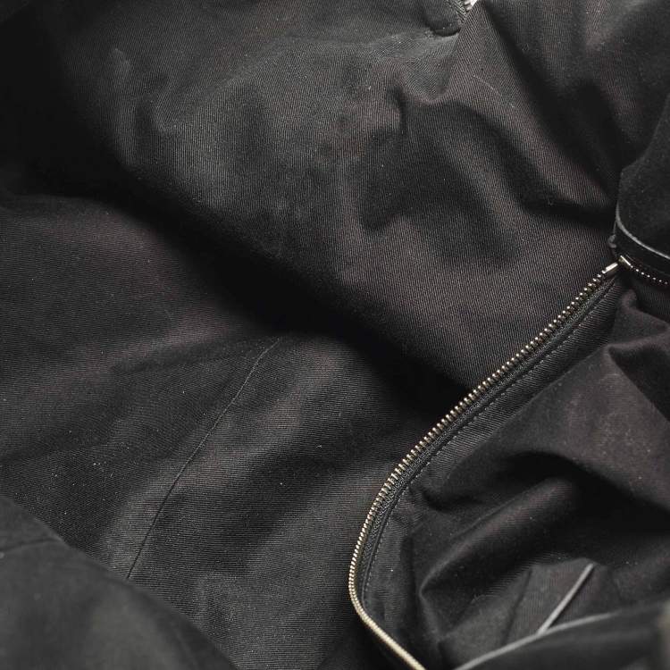 Pre Owned Givenchy Lucrezia Black Leather Duffel Bag