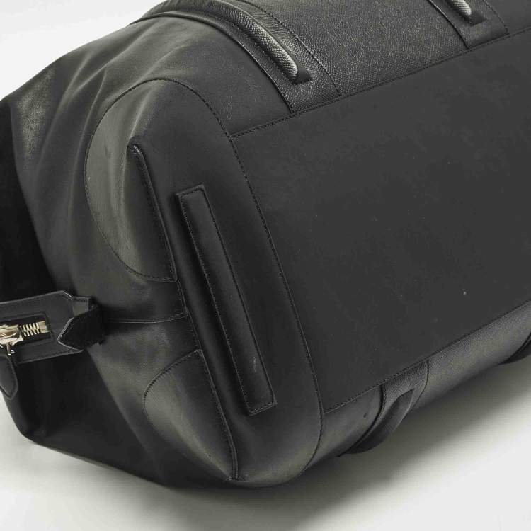 Pre Owned Givenchy Lucrezia Black Leather Duffel Bag