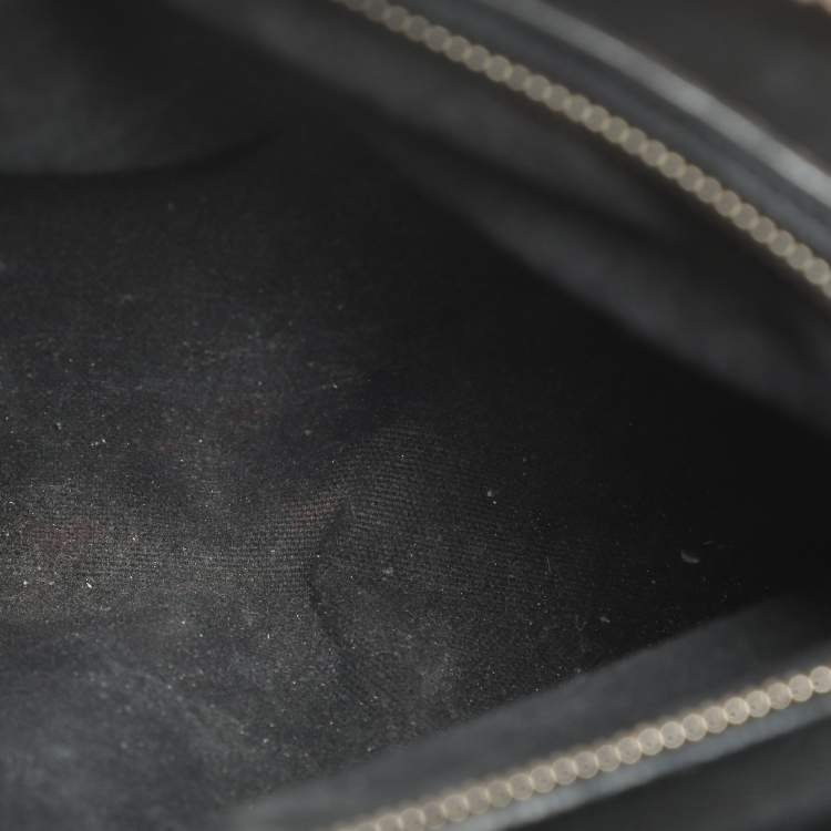 Pre Owned Givenchy Antigona Medium Black Leather Satchel