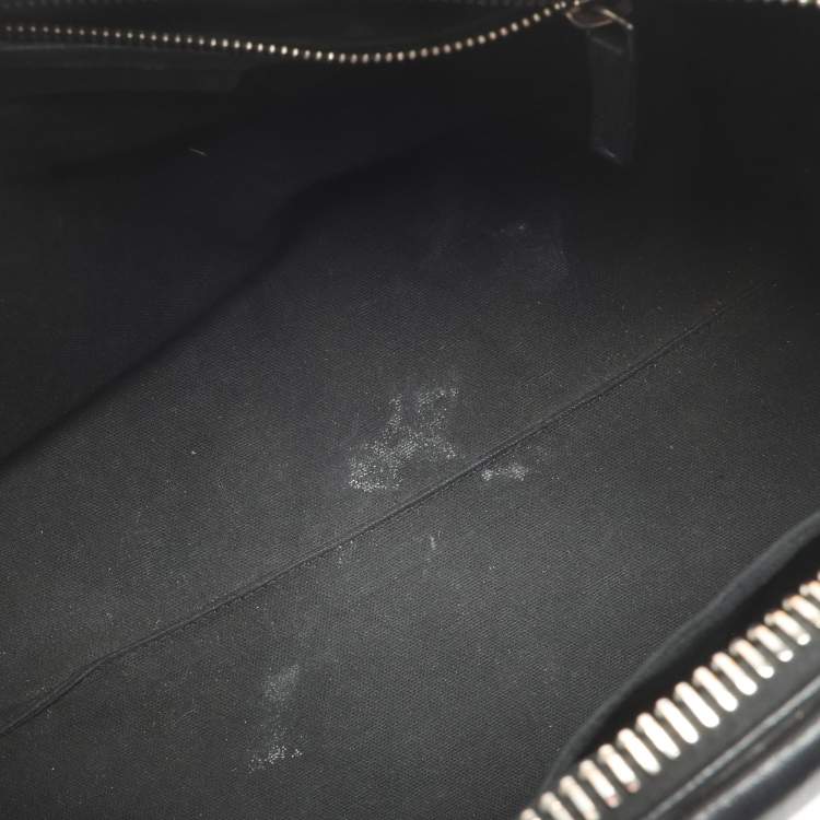 Pre Owned Givenchy Antigona Medium Black Leather Satchel