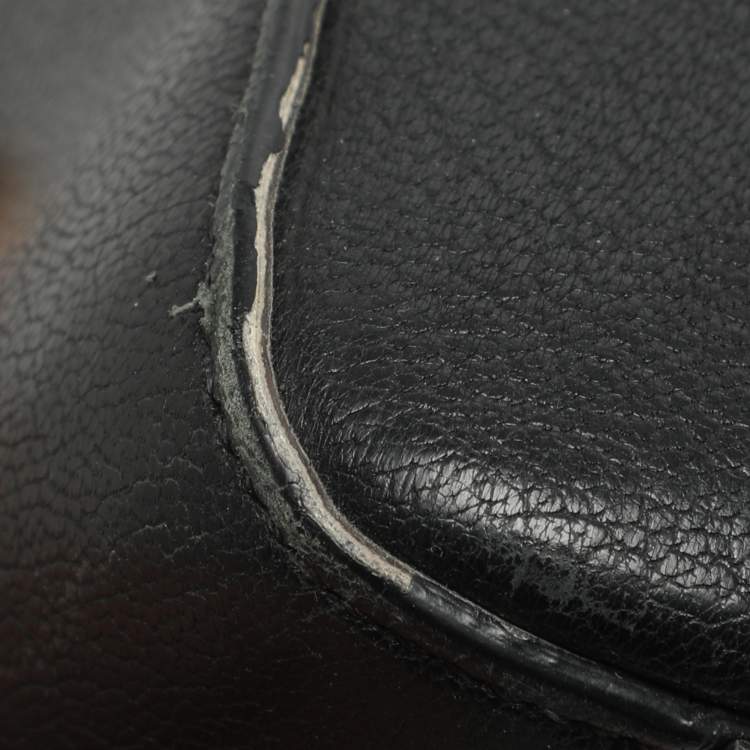 Pre Owned Givenchy Antigona Medium Black Leather Satchel