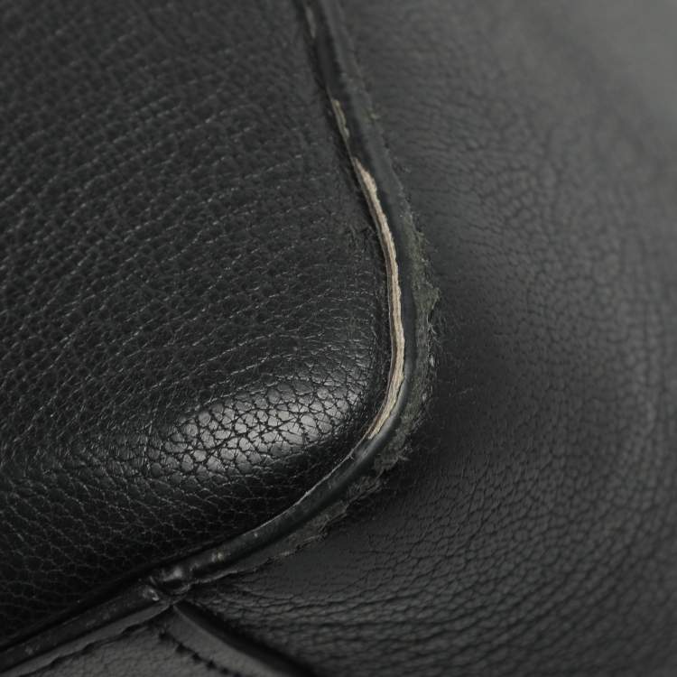 Pre Owned Givenchy Antigona Medium Black Leather Satchel