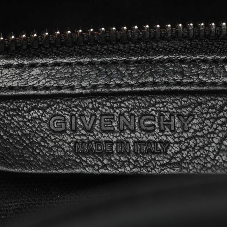 Pre Owned Givenchy Antigona Medium Black Leather Satchel