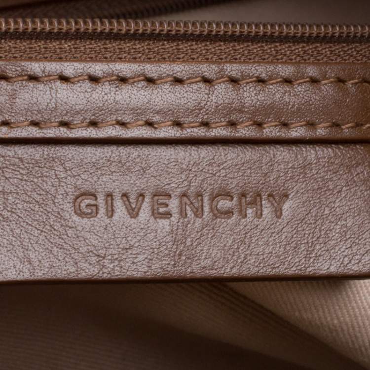 Pre Owned Givenchy Brown Leather Hobo