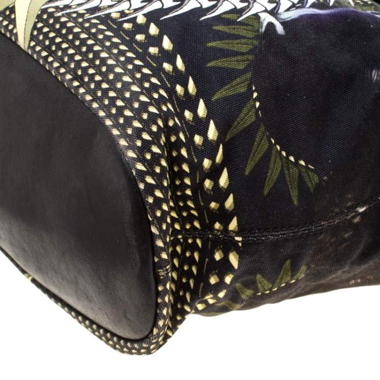 Pre Owned Givenchy Multicolor Nightingale Canvas Tote