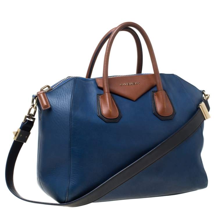 Pre Owned Givenchy Multicolor Leather Antigona Satchel