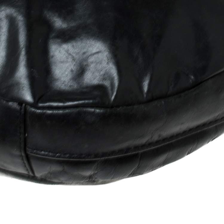 مملوكة مسبقًا Givenchy Black Leather Hobo