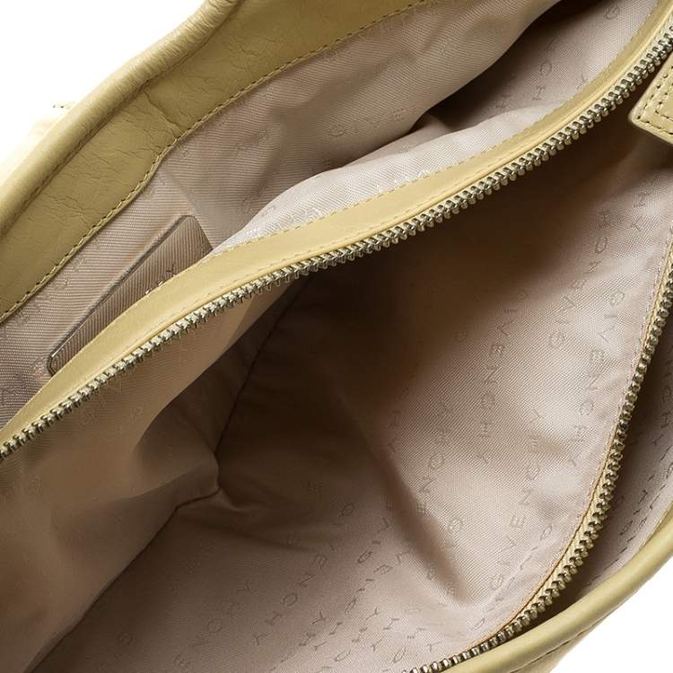 Pre Owned Givenchy Citrine Leather Tote