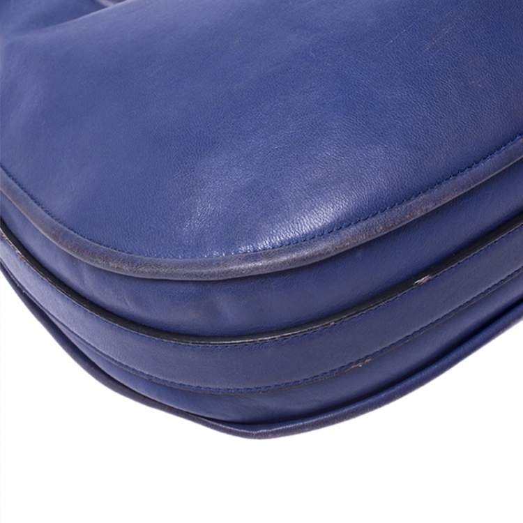 مملوكة مسبقًا Givenchy Purple Leather Hobo 