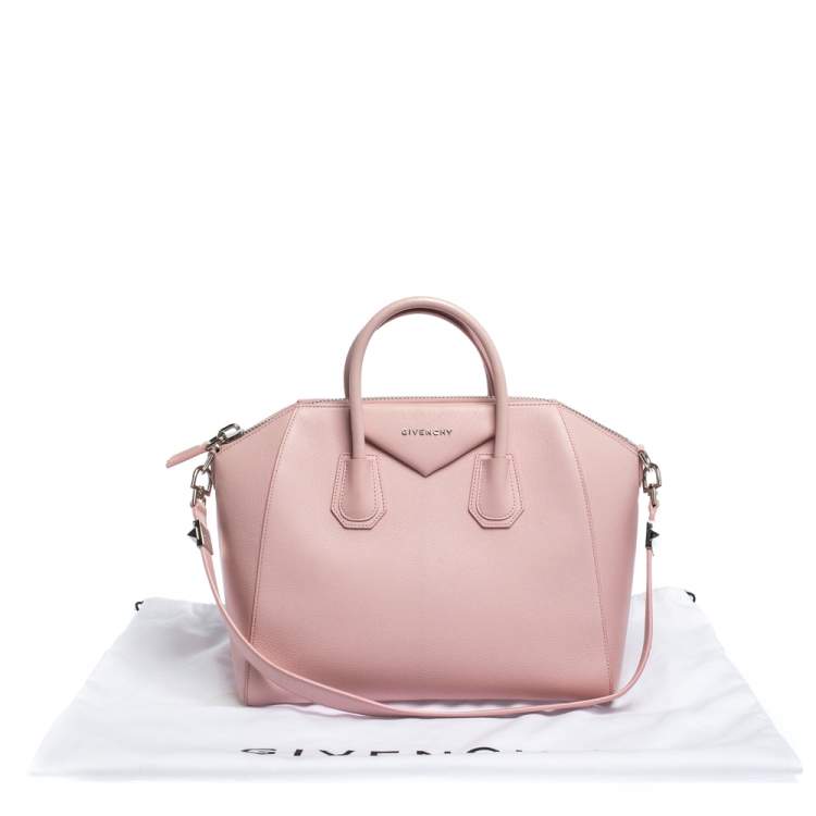 مملوكة مسبقًا Givenchy Pink Leather Medium Antigona Satchel