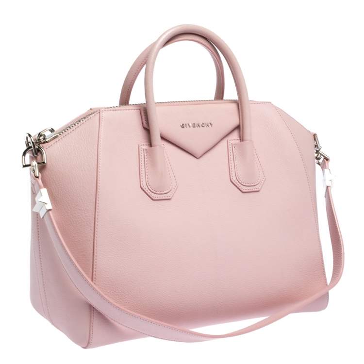 مملوكة مسبقًا Givenchy Pink Leather Medium Antigona Satchel