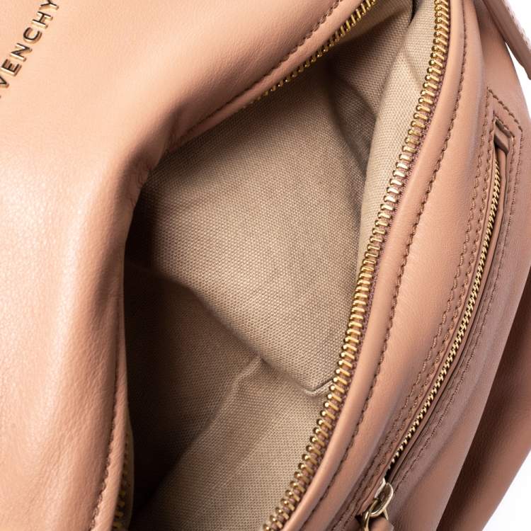 مملوكة مسبقًا Givenchy Beige Leather Large Pandora Shoulder Bag
