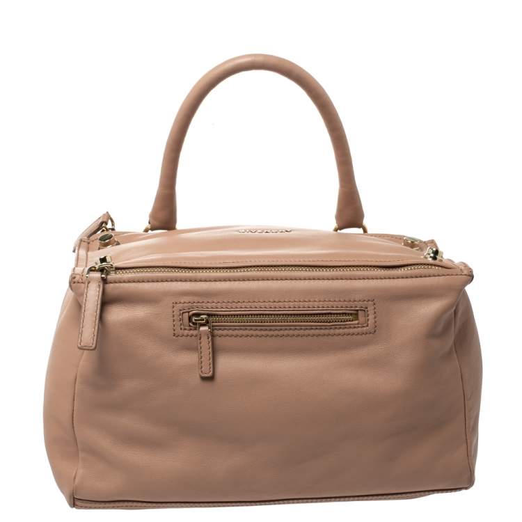 مملوكة مسبقًا Givenchy Beige Leather Large Pandora Shoulder Bag