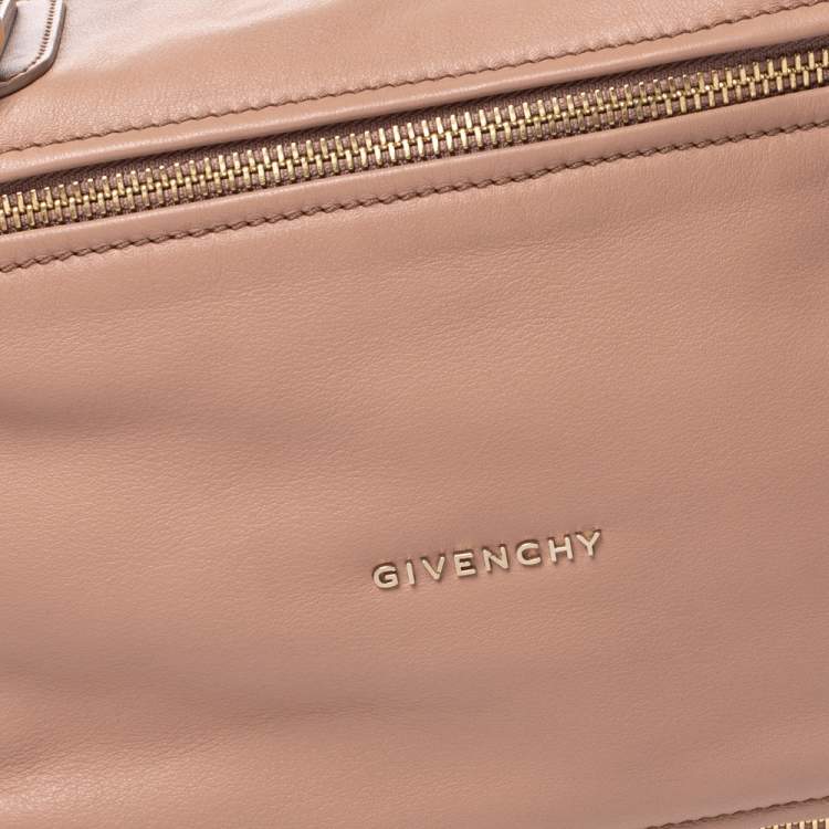 مملوكة مسبقًا Givenchy Beige Leather Large Pandora Shoulder Bag