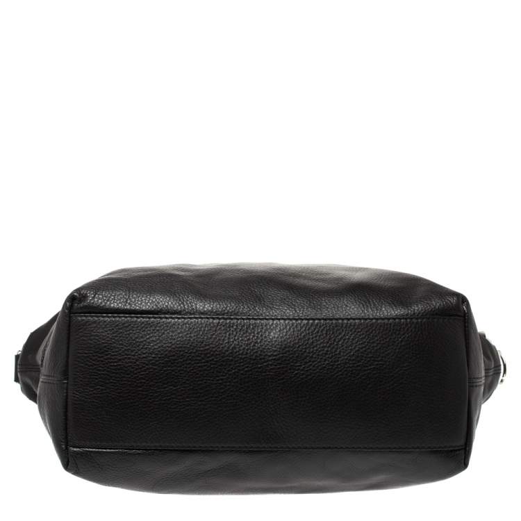 Pre Owned Givenchy Black Leather Nightingale Studded Satchel