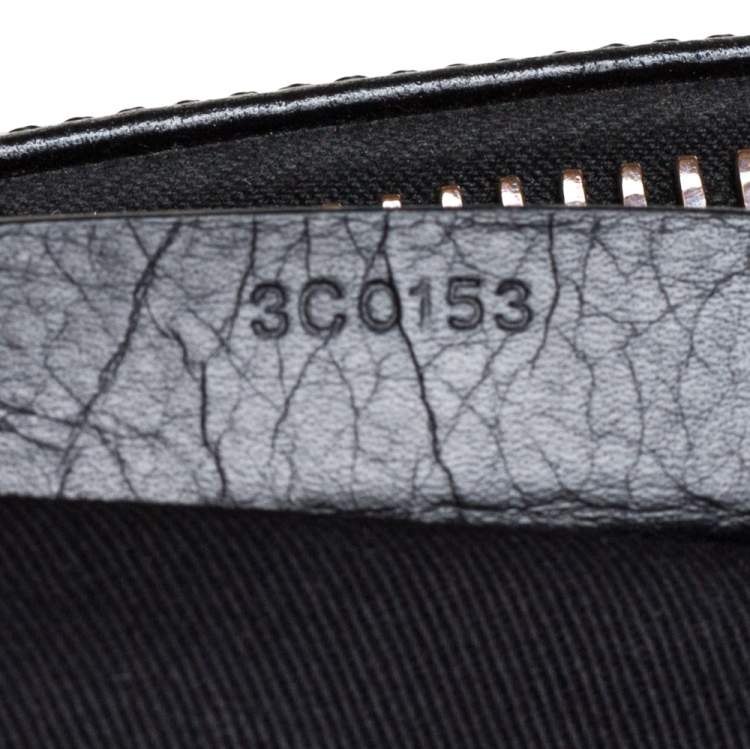Pre Owned Givenchy Black Leather Medium Antigona Satchel